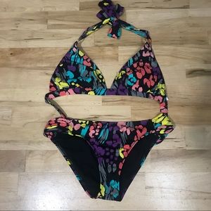 Ella moss floral bikini size medium